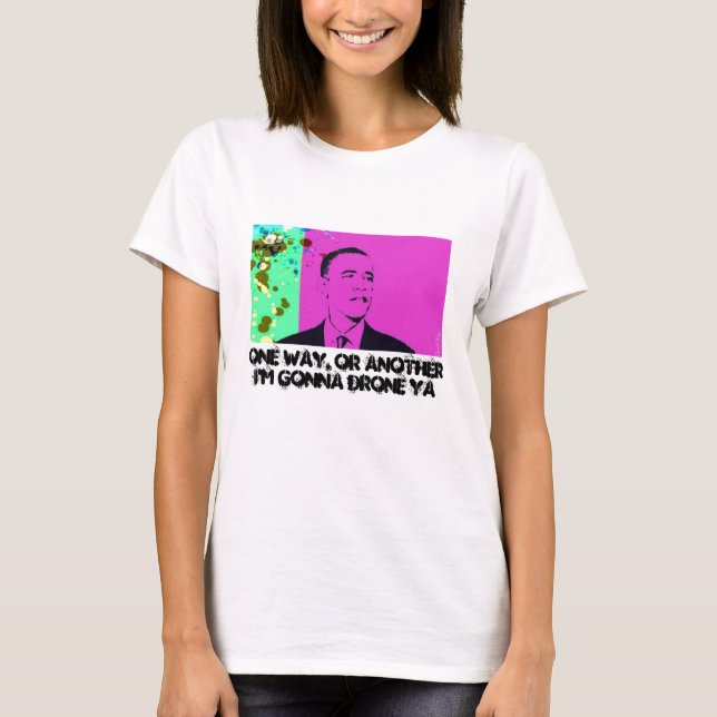 Camiseta De uma maneira, ou de outra vou beber Ya (Frente)