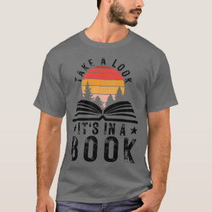 Camiseta Dê uma olhada em um Livro 19