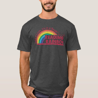 Camiseta Dê uma olhada em um livro vintage lendo bibliotecá