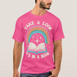 Camiseta Dê uma olhada no livro 2