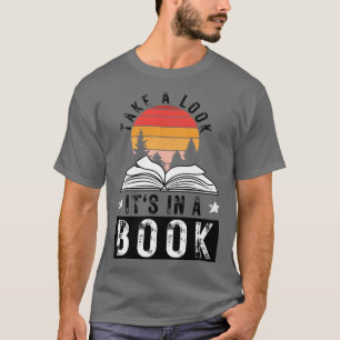 Camiseta Dê uma olhada no Livro 5