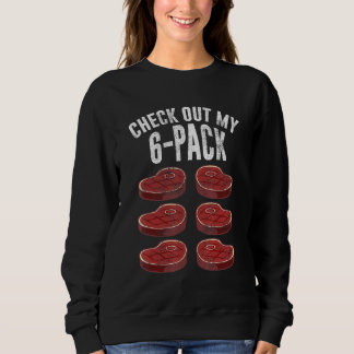 Camiseta Dê Uma Olhada No Meu Bife De Seis Pack