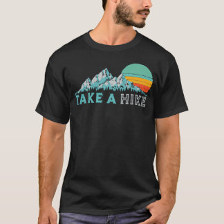 Camiseta Dê uma Volta - Montanhas Retro Vibe 70's