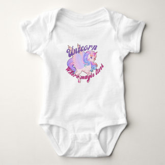 Camiseta de unicórnio para bebês