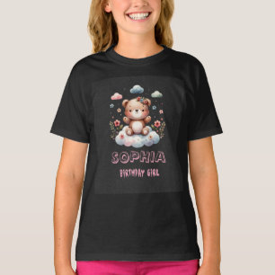 Camiseta de Urso de Pelúcia Personalizada para Men