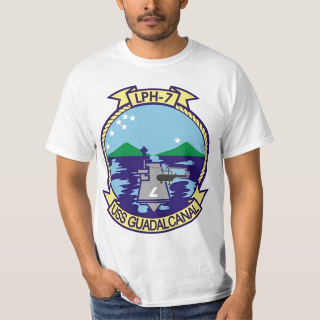 Camiseta de USS Guadalcanal (Frente)
