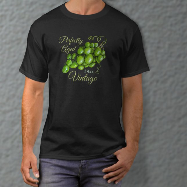 Camiseta de Uvas (Perfectly Aged Vintage T-shirt)