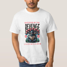 CAMISETA DE VALOR DAS LIÇÕES APRENDIDAS COM A VING