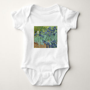 Camiseta De Van Gogh vida ainda: Vaso com íris