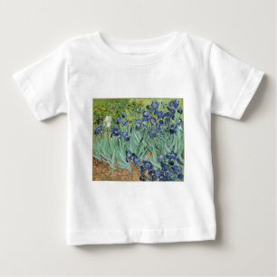 Camiseta De Van Gogh vida ainda: Vaso com íris