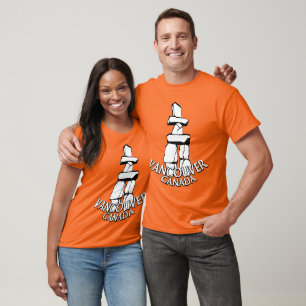 Camiseta de Vancouver Souvenir Orgânica Camiseta d
