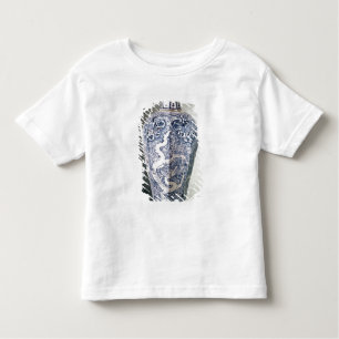 Camiseta De "vaso octogonal Mei- P'ing" com branco