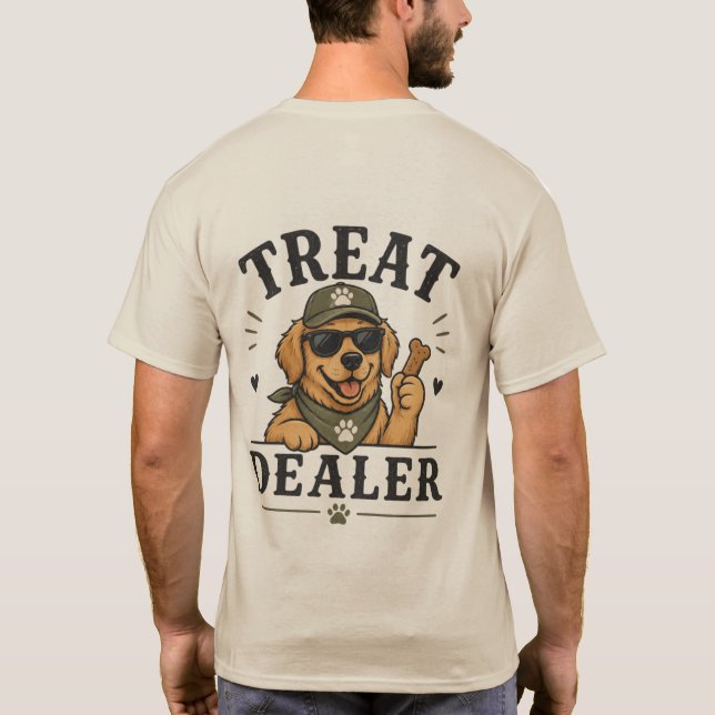 Camiseta de Vendedora de Petiscos (Verso)