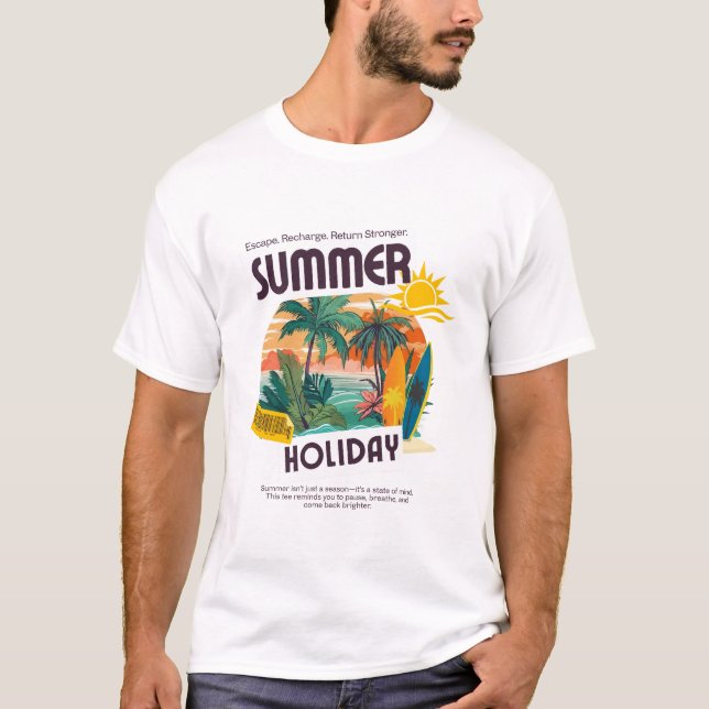 camiseta de verão (Frente)