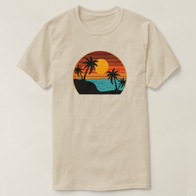 Camiseta de Verão (Frente do Design)