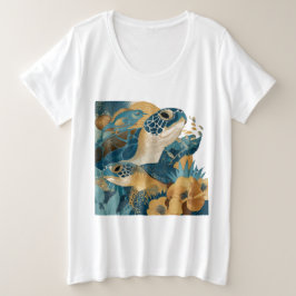 Camiseta de Verão Animais Oceânicos Divertidos Pre