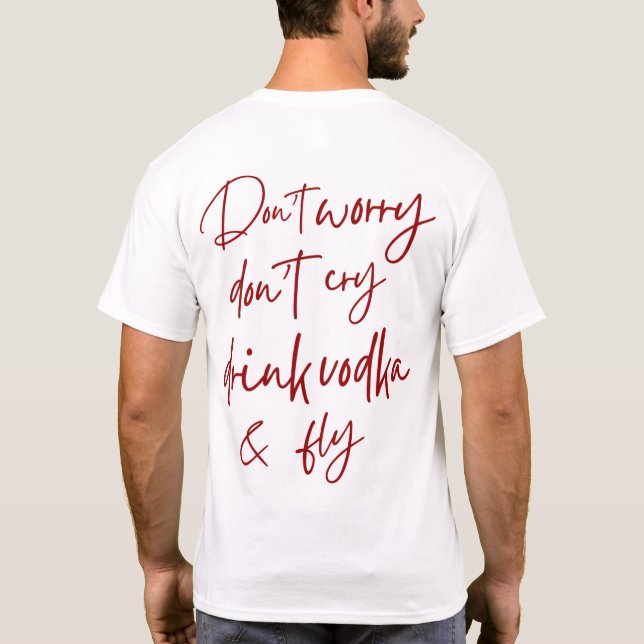 Camiseta de verão de clube chique (Verso)