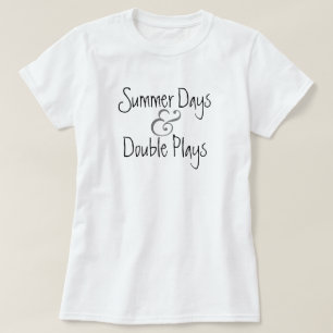 Camiseta de Verão e Beisebol