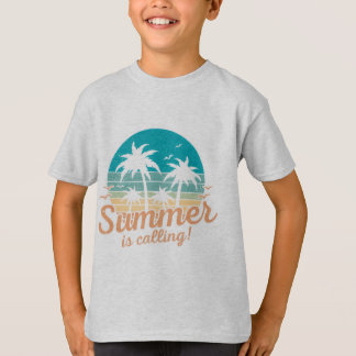 Camiseta de Verão para Crianças Leve e Fresca