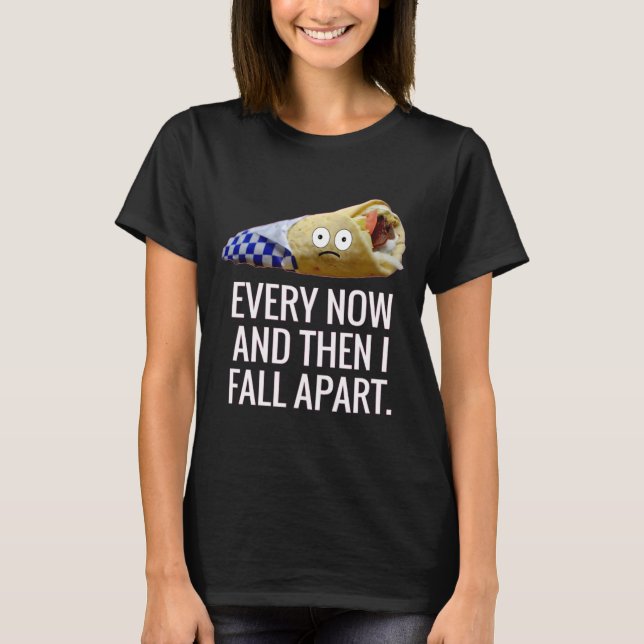 Camiseta De Vez Em Quando Eu Caio De Forma Giro Grego Diver (Frente)