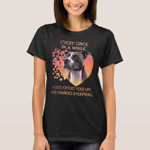 Camiseta De Vez Em Quando Um Staffordshire Bull Terrier