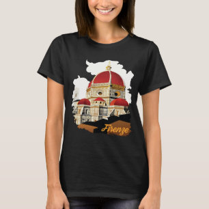 Camiseta de Viagem da Catedral do Duomo de Florenç