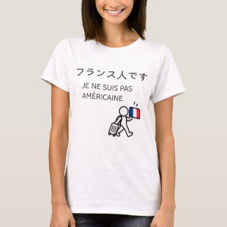 Camiseta de Viagem Japão - França