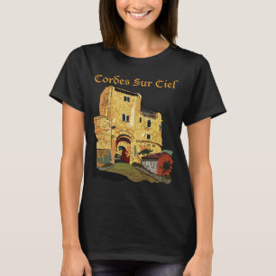 Camiseta de Viagem Retro Cordes Sur Ciel França