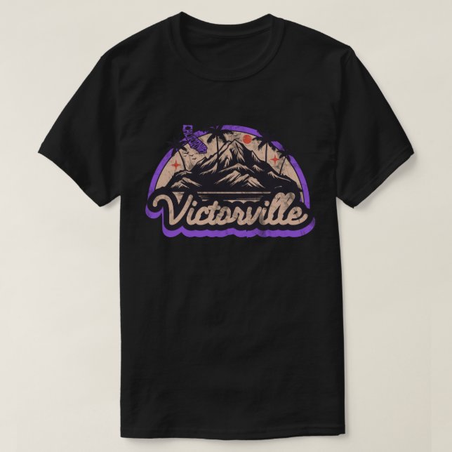 Camiseta de Victorville, Califórnia (Frente do Design)