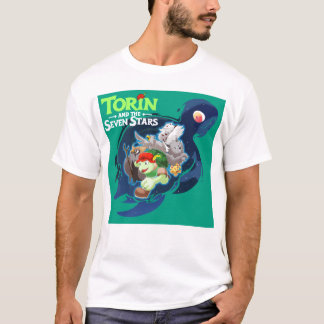 Camiseta de Videogame Torin e as Sete Estrelas