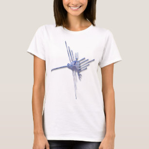 Camiseta de vidro Nazca Hummingbird