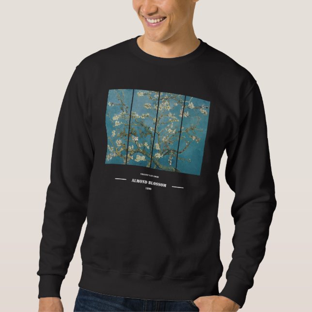 Camiseta de Vincent Van Gogh Flor de amendoeira  (Frente)