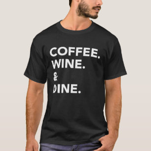 Camiseta de vinho café