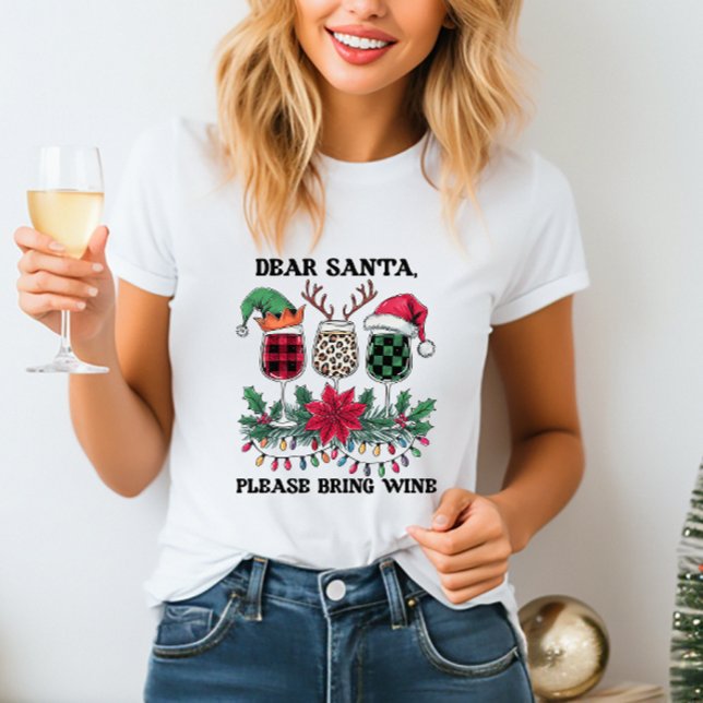 Camiseta de vinho de Natal (Criador carregado)