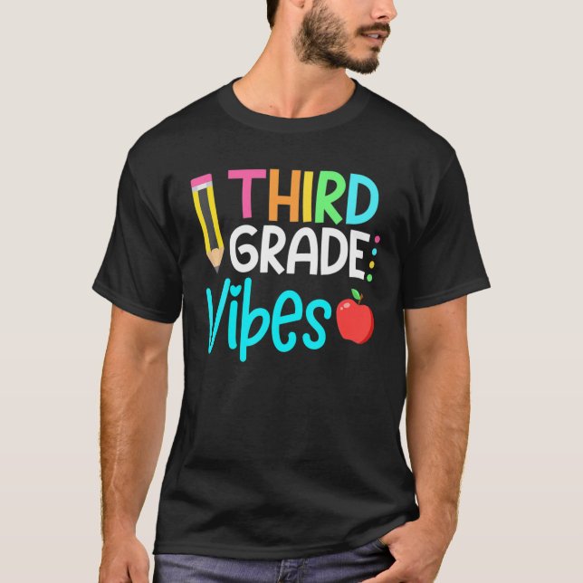 Camiseta De Volta À 3ª Classe Da Escola, Professores Do Pri (Frente)