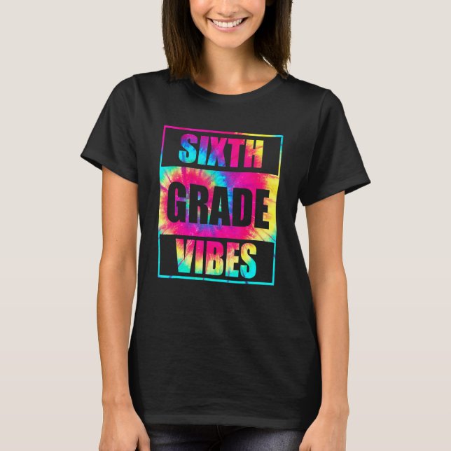Camiseta De Volta À 6 Da Escola Professora No Primeiro Dia (Frente)