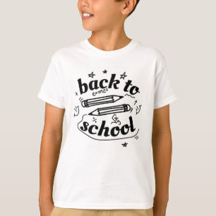 Camiseta de volta à aula de matemática