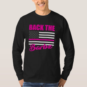 Camiseta De Volta A Bandeira Barbz O Amor Barbs Fã Real Ame