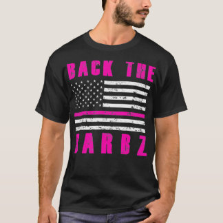 Camiseta De Volta A Bandeira De Barbz Barbs 4 De Julho