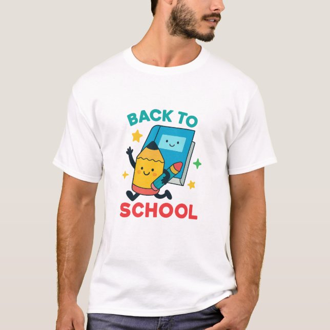 Camiseta De volta à Celebração Escolar (Frente)