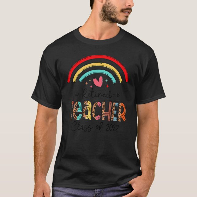 Camiseta De Volta À Classe De Professores Aposentados Na Es (Frente)