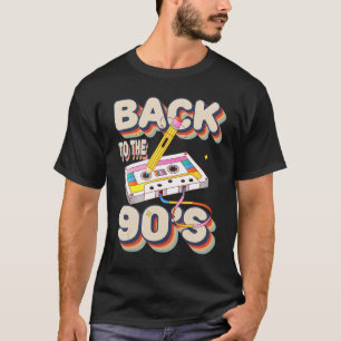 Camiseta De volta à década de 90 para mulheres Partido Tema