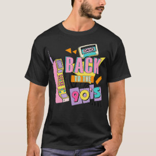 Camiseta De Volta À Década De 90 Para Mulheres Retro Costum