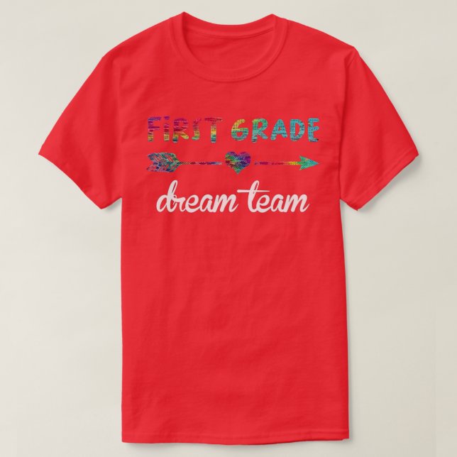 Camiseta De Volta À Equipe De Sonhos De Primeira Classe (Frente do Design)