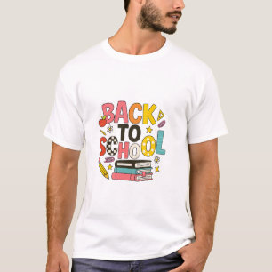 Camiseta de volta à escola