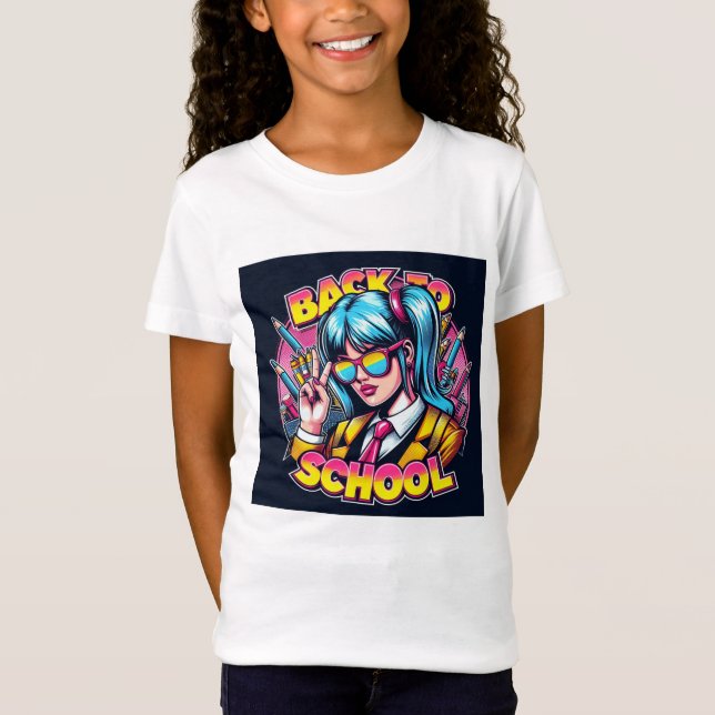 Camiseta De volta à escola (Frente)
