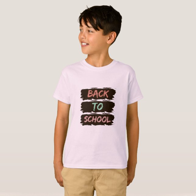 Camiseta De volta à escola (Frente Completa)