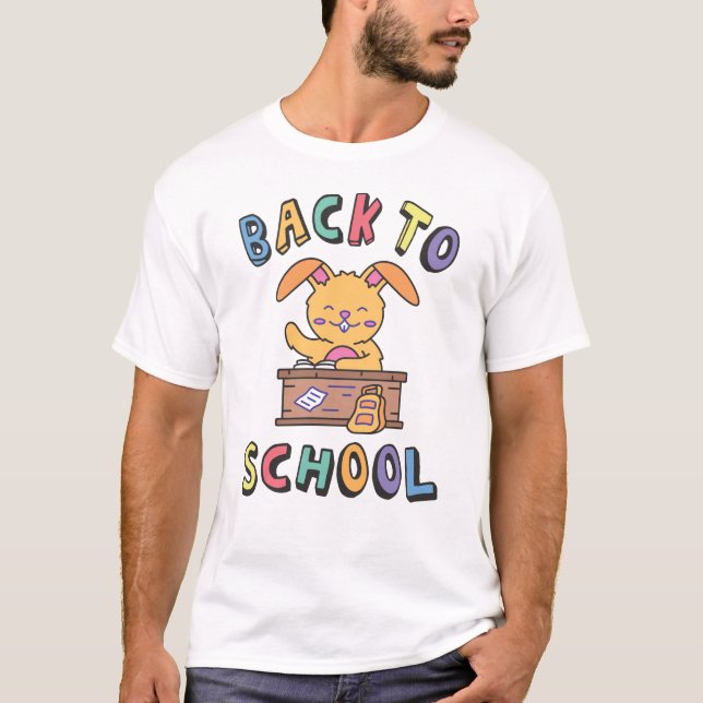 Camiseta De volta à escola (Frente)