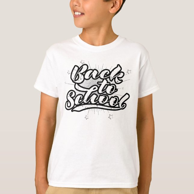 Camiseta De Volta à Escola (Frente)