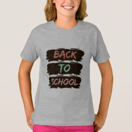 Camiseta De volta à escola